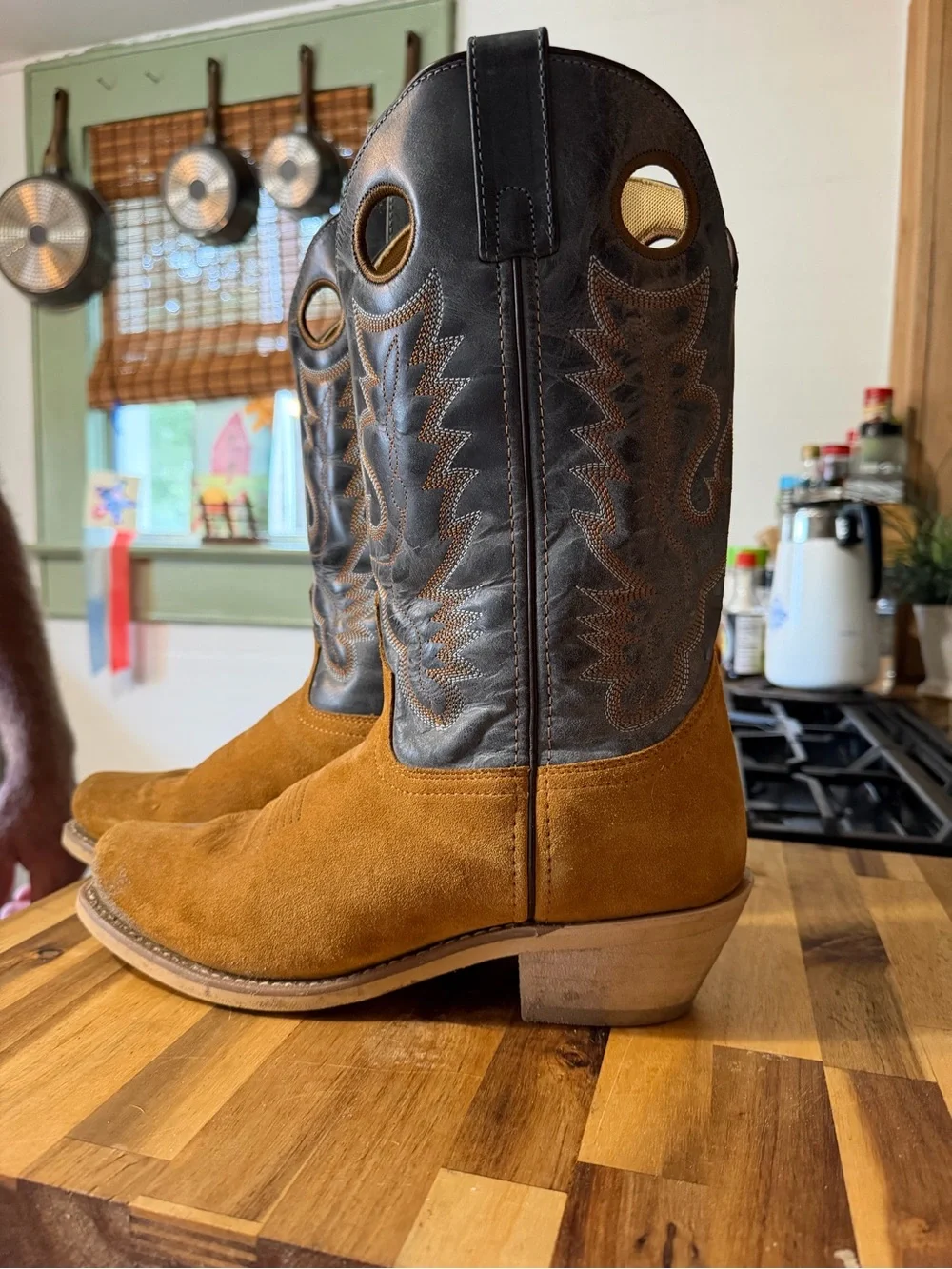 Smoky Mountain Boots Men's Tan Cowboy Boot